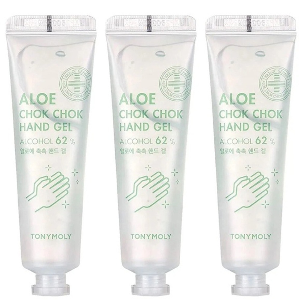 TONYMOLY Aloe Chok Chok Hand Gel Set of 3